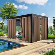 Curtains - Khaki - View 9