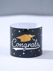 10入組畢業水瓶貼紙，2024屆畢業水瓶貼紙，防水畢業水瓶貼紙包裝，適用於大學畢業派對裝飾和禮品