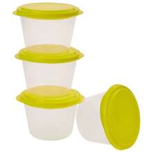 Storage Boxes , Bottles & Jars - Màu vàng - Xem 1