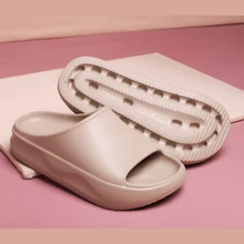 Women Flip-Flops - Màu be - Xem 3