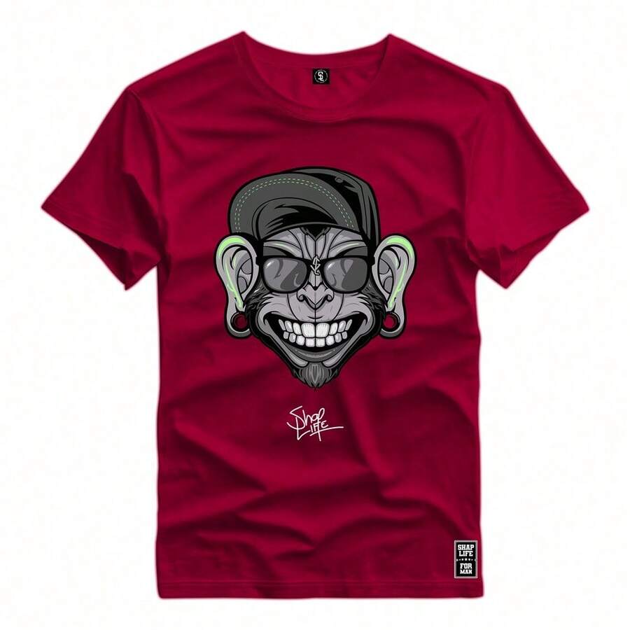 Men T-Shirts - Màu Tím - Xem 1