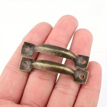 5~20 chiếc tay nắm sắt mini cổ điển cho ngăn kéo, hộp đựng đồ trang sức và hộp quà tặng - Phụ kiện tủ bếp - Nhiều màu - Xem 1