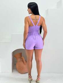 Women Jumpsuits - Lila Púrpura - Ver 3