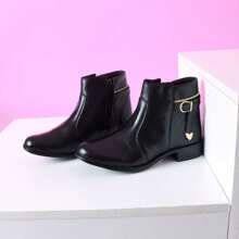 Women Mid-Calf Boots - Negro - Ver 1