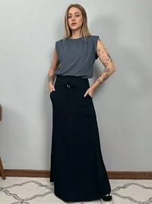 Aveloz Women T-Shirts - Màu xám đen - Xem 1