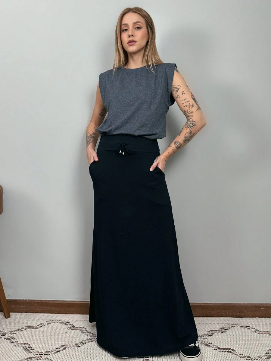 Aveloz Women T-Shirts - Màu xám đen - Xem 1