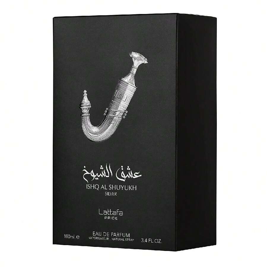 Lattafa Perfumes Ishq Al Shuyukh Silver EDP 100mL (3.4 Oz) By Lattafa