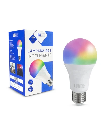 RBG 7W  RGB, lâmpada LED LAMBPATDA BULBO, luz de controle RGB, RGBW regulável, luz LED colorida, decoração de casa