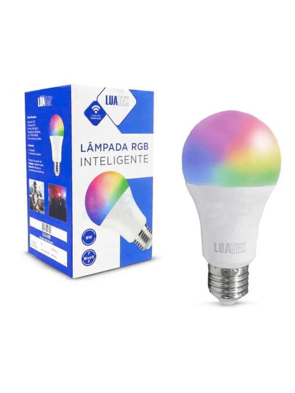 RBG 7W  RGB, lâmpada LED LAMBPATDA BULBO, luz de controle RGB, RGBW regulável, luz LED colorida, decoração de casa