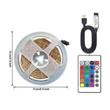 1m-30m-LED Strip Light, Synchronized With Music, With Timer Setting, 24 Keys Remote Control And APP Control, With DIY Mode, Brightness Adjustable, Easy To Install, Suitable For Bedroom, Living Room, Kitchen, Bar, Corridor, Party Decoration - Remote Control Infrared 24RGB - View 17