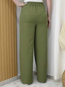 Women Jeans - Army Green - View 2