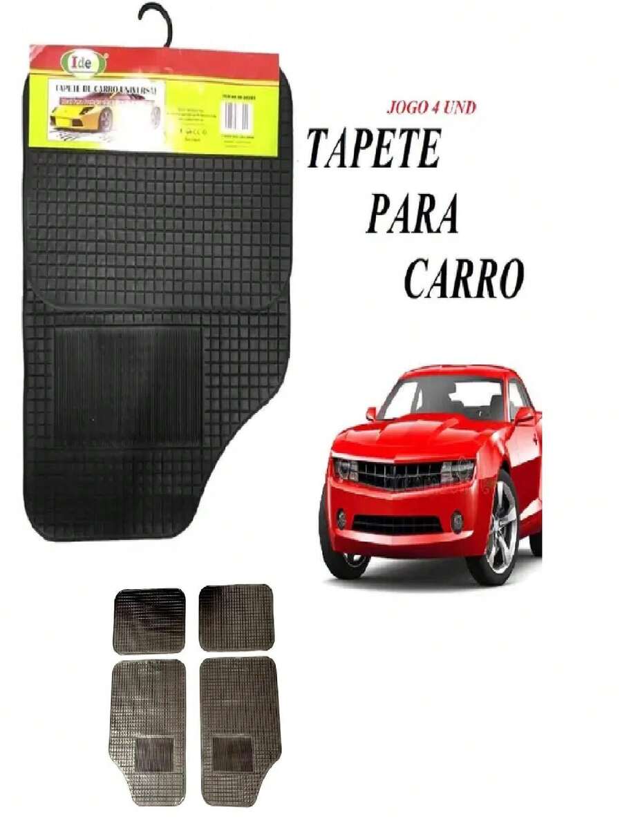 Car Floor Mat - 黑色 - 查看 1