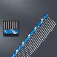19cm Long Steel Pet Comb, Grooming Tool For Teddy & Long Haired Medium Dogs - Multicolor - View 10