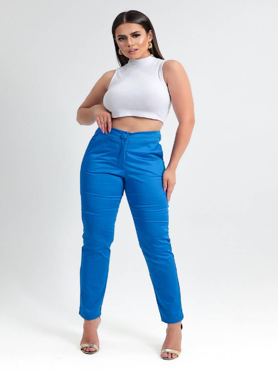 Women Pants - Màu xanh lam - Xem 1