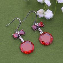 2 Miếng Thanh tú Dát Hoa tai Thích hợp Đối với Của phụ nữ Mặc hàng ngày - phong cách 1 - Xem 4