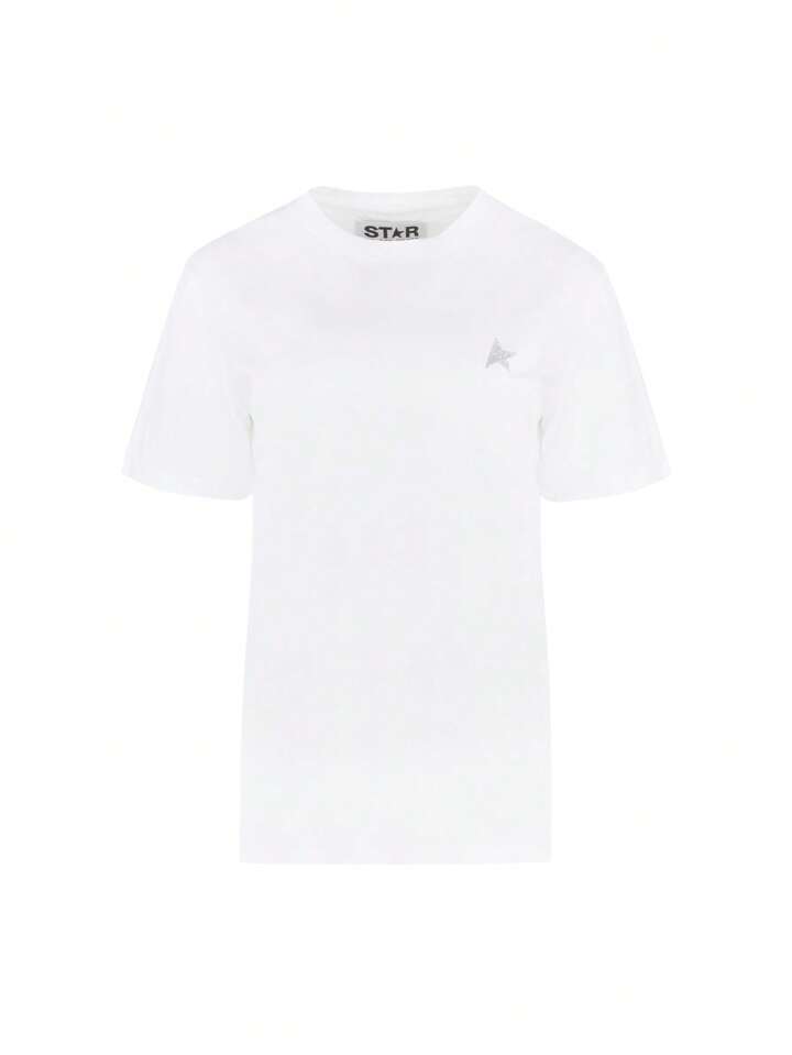 Tシャツ・カットソー GOLDEN GOOSE Women Tops GWP01220P00059480185 White Golden Goose Women's T-Shirt WHITE GWP01220P00059480185
