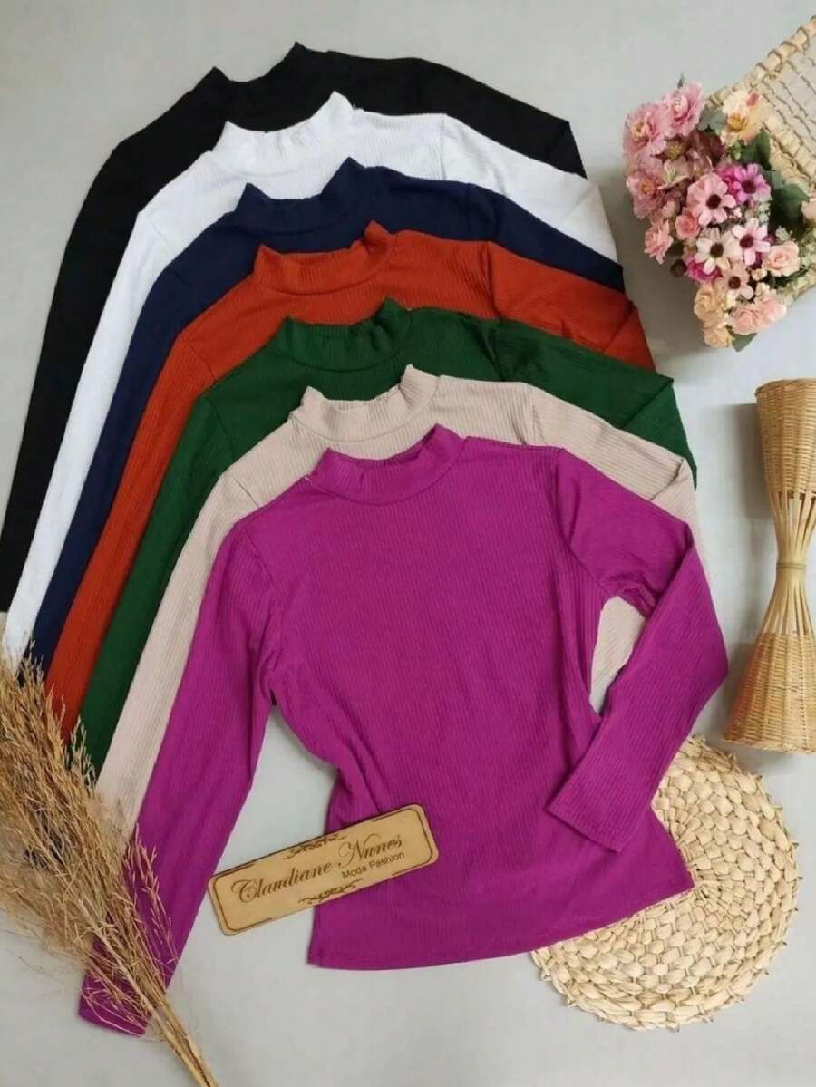 Women Blouses - 亮橙色 - 查看 1