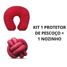 Neck & Cervical Pillows - Red - View 2