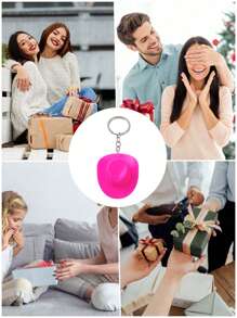 20pcs/10pcs/1pc Unisex Mini Light Pink Western Cowboy Hat Model Keychain, 2.12in, Couple Gift, Y2K Style Creative Keyring/Chain, Funny Gift For Sisters, Bag Decor, Phone/Car Key Holder Accessories Car Accessories Bag Charm School Cute Goth Bag Accessories Lanyards With Id Holder Car Accessories Bag Charms Christmas Car Accessories Teacher Friend Gift Ideas - Multicolor - View 7