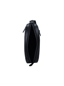 Coach Men Houston Flight Bag Business Bag Adjustable Strap Single Shoulder Bag 4009QBBK - 4009QBBK Đen - Xem 6