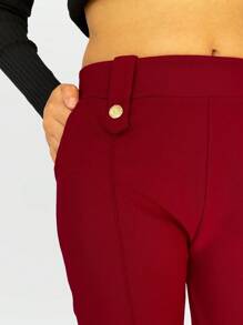 Multicolored Dress Pants For Women And Different Sizes - Red - View 3