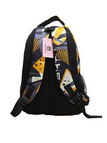 Men Fashion Backpacks - 黃色 - 查看 3