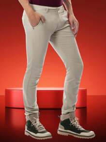 Men Jeans - Màu be - Xem 2