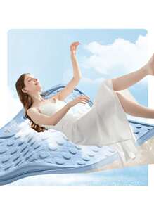 1入組汽車坐墊，通用四季半包圍座椅套，蜂窩凝膠材質可吸汗透氣，簡約座墊套 - 橘色 - 查看 2