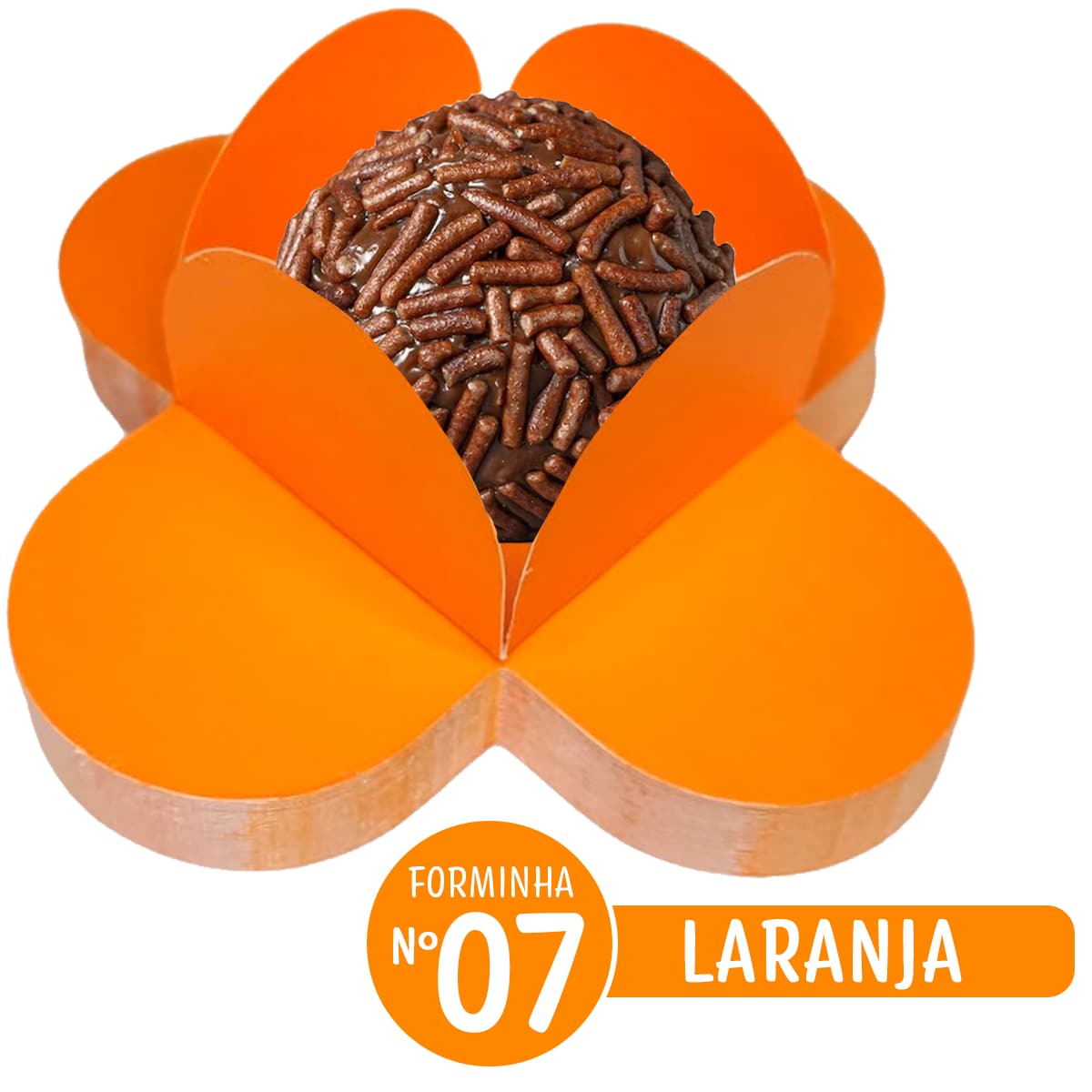 Party Backdrops - Orange - View 1