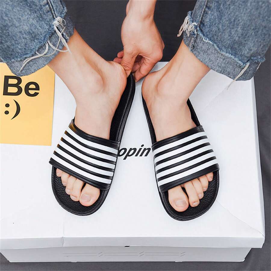 2024新款男士時尚拖鞋，室內外海灘EVA拖鞋，防滑運動休閒鞋，越南海灘透氣開趾鞋，尺碼39-46