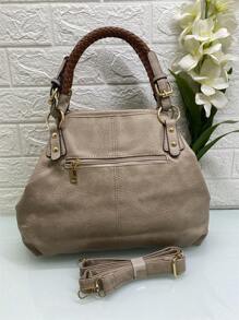 Women Crossbody - Màu be - Xem 3
