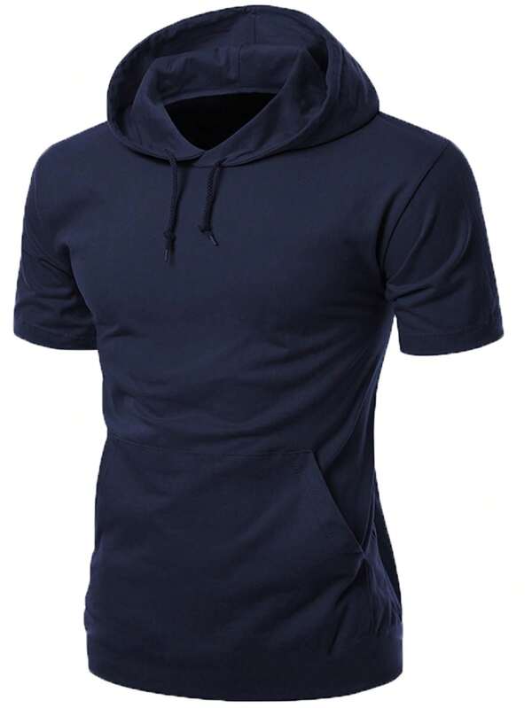 Camiseta Camisa Bolso E Capuz Longline Oversized Promocao