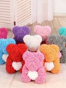 50/100/200/500pcs Mini Foam Rose Heads In Bulk, Artificial Rose Heads For Diy Crafts Wedding Bouquets Centerpiece Decoration Party Supplies, Valentine Day, Gift Gifts Birthday Graduation