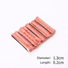 10pcs/Set Perm Rods Set,   Hair Rollers No Heat Hair Curling Rods For Long Medium Small Hair Curler Styling DIY Hairdressing Tools For Women Girls - Multicolor - View 9