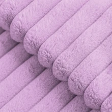 1 Piece Of Plain Cushion Cover Without Filling, Used As A Faux Rabbit Velvet Pillowcase For Sofas, For Home Decoration - Purple - View 4