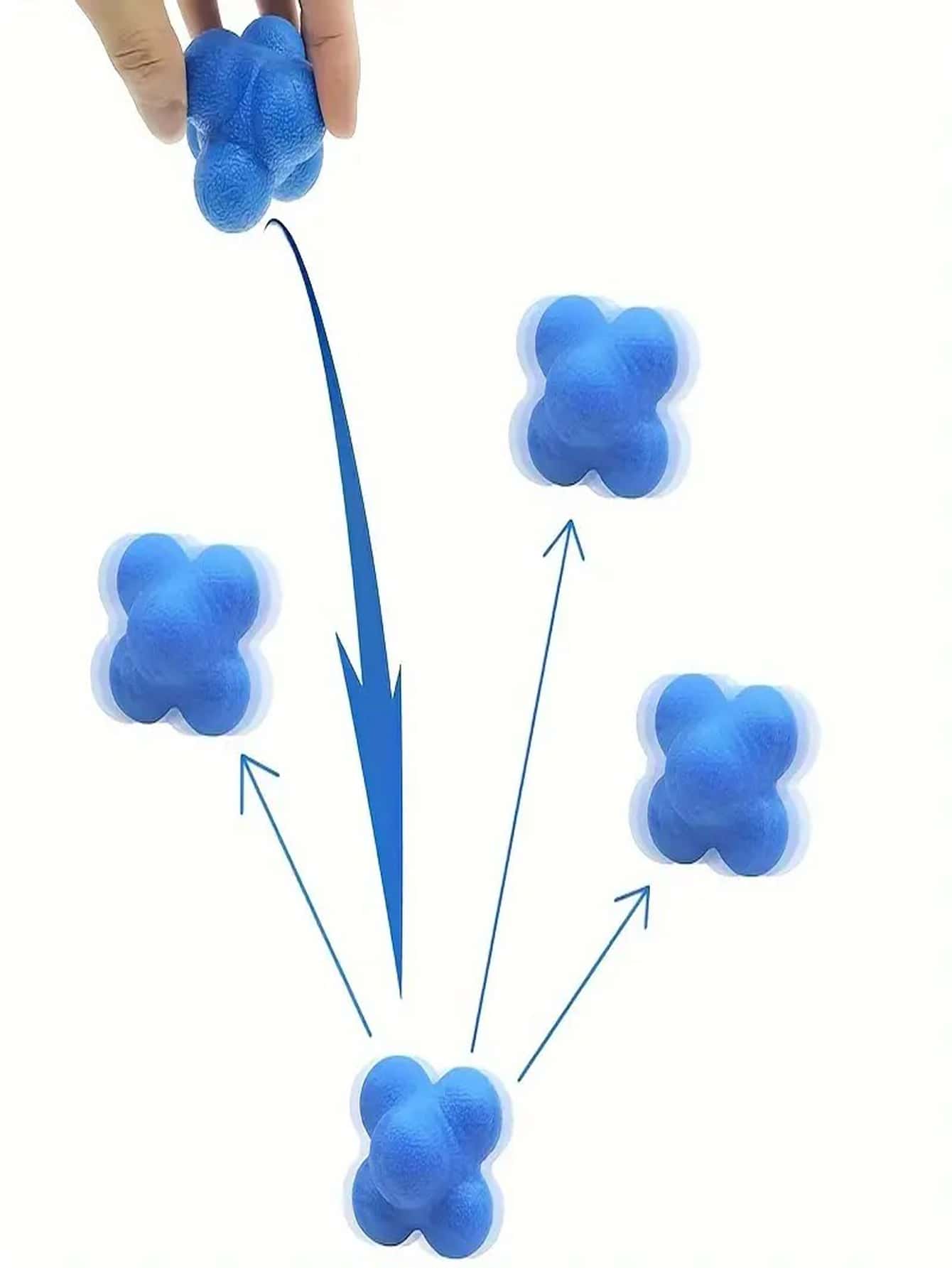 1pc Hexagonal Reaction Ball, Improving Your Agility And Reaction Speed ...