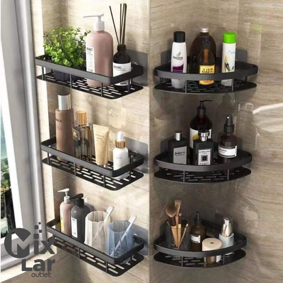 Storage Shelves & Racks - Black - View 1