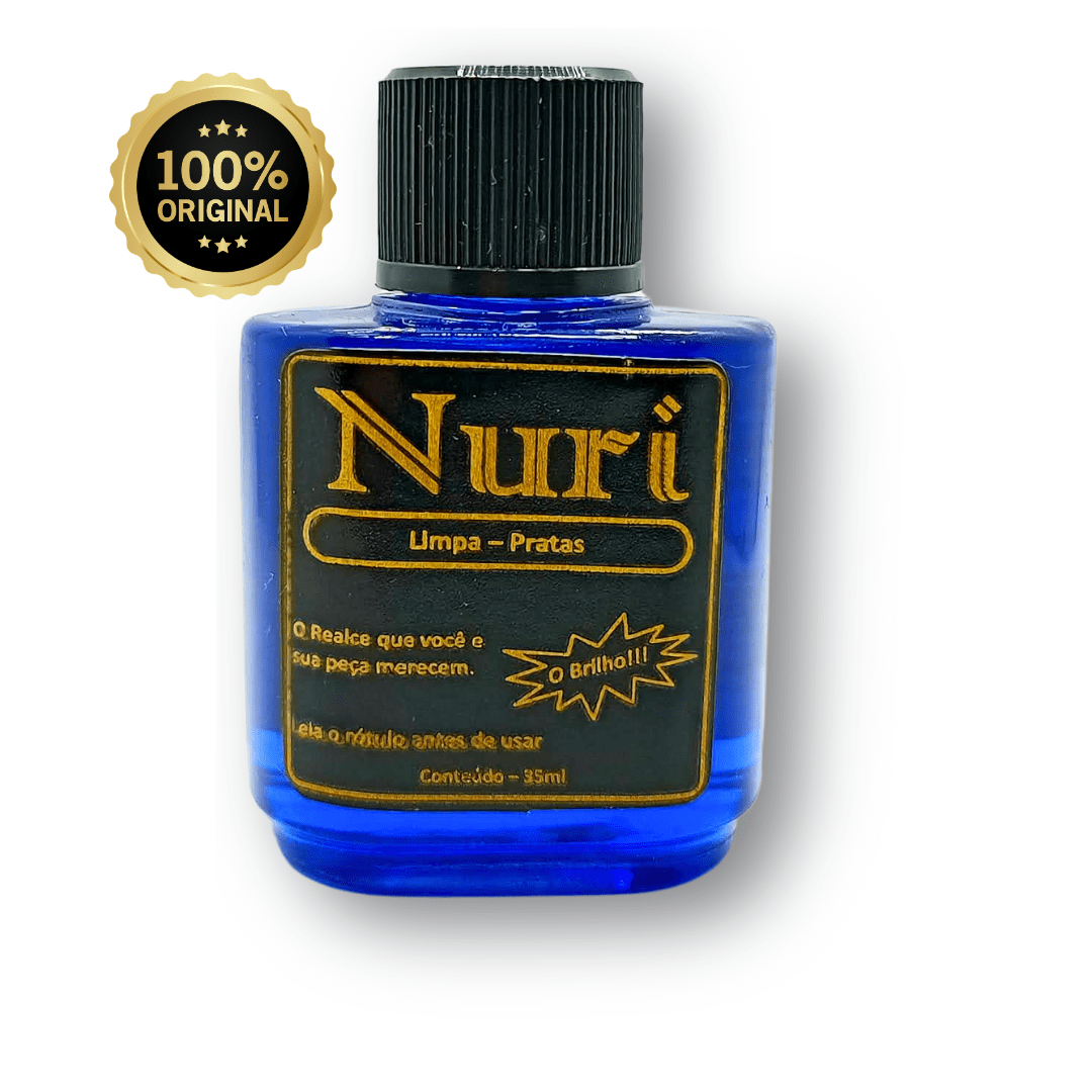 Nuri Limpa Prata 35ml ORIGINAL Sem Adição de Água