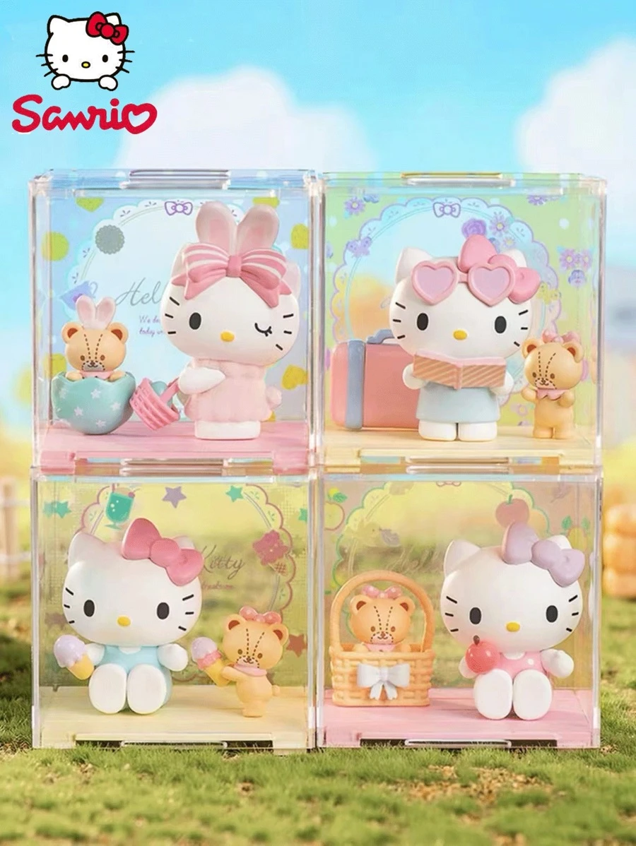 SANRIO Officially Licensed Sweetheart Playmate Blind Box Hand  Ornament Gift Decorations Collectibles 9 Kinds Of Images Random 1pc