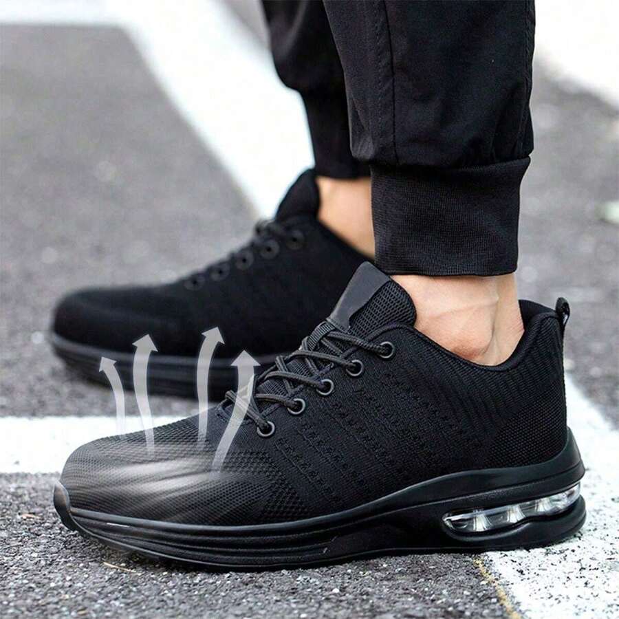 Women Work & Safety Shoes - Black - View 1