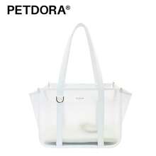 PETDORA Jelly Pet Carrier Backpack, Semi-Transparent Frosted TPU Tote Bag For Small Dogs And Cats - Multicolor - View 5
