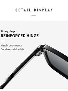 Uv-Resistant Cat Eye Sunglasses 2024 New Color Block Eyeglasses Frame, Fashionable And Personalized Sun Glasses - Multicolor - View 4