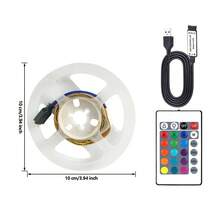 1m-30m-LED Strip Light, Synchronized With Music, With Timer Setting, 24 Keys Remote Control And APP Control, With DIY Mode, Brightness Adjustable, Easy To Install, Suitable For Bedroom, Living Room, Kitchen, Bar, Corridor, Party Decoration - Remote Control Infrared 24RGB - View 18