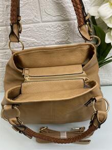 Women Crossbody - 米色 - 查看 5