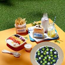 12PCs Set Round Woven Placemats And Coasters Washable Heat Resistant For Dining Table Outdoor Camping Picnic Holiday Wedding Party Decor - Multicolor - View 6