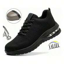 Women Work & Safety Shoes - Black - View 2