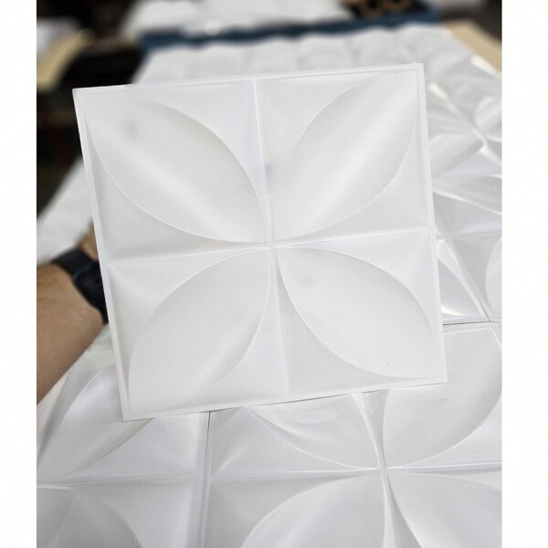 10 Placas PVC 3d revestimento de parede decorativa 25cm envio imediato