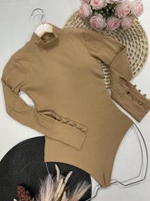 Women T-Shirts - Màu Khaki - Xem 1