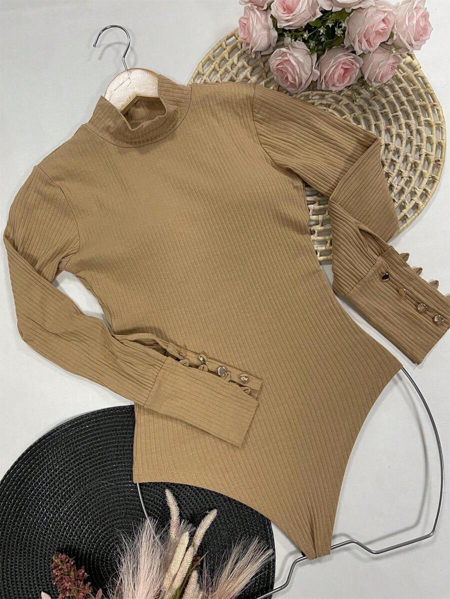 Women T-Shirts - Màu Khaki - Xem 1