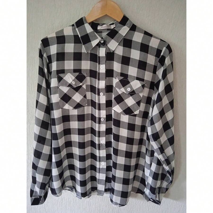 Men Shirts - Black and White - View 1